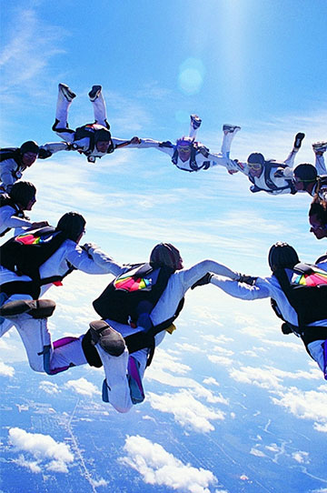Skydiving