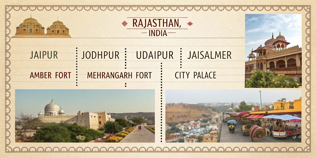 Destinations in Rajasthan Tour Packages from Delhi